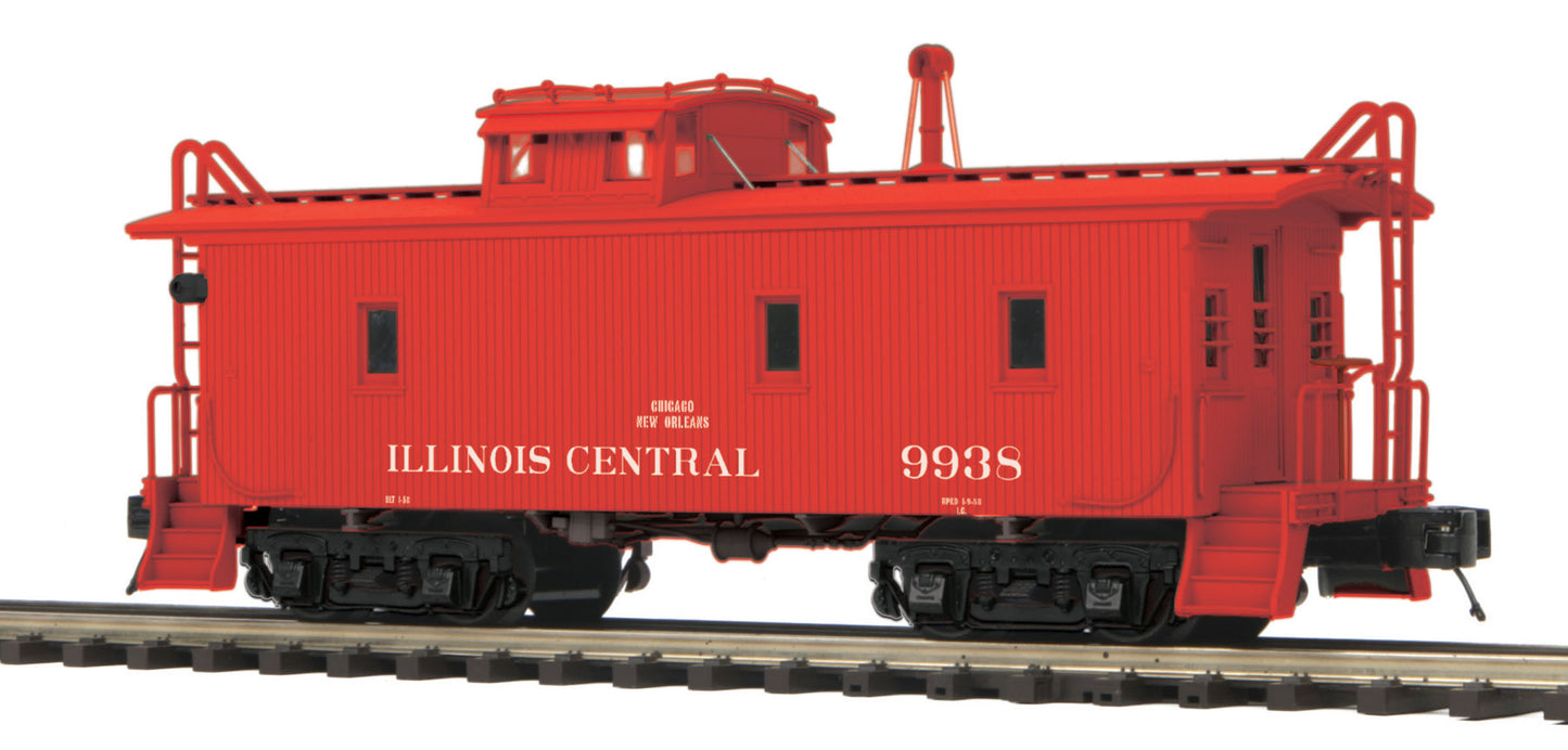 MTH 20-91449 O Illinois Central CA1 Woodside Caboose