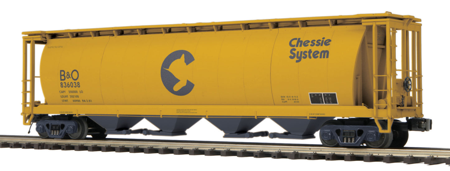 MTH 20-97816 O Chessie 100t Covered Hopper #836038