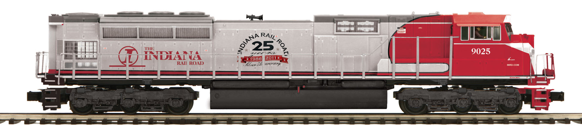 MTH 20-20431-1 O Indiana Railway SD-9043MAC Diesel Engine w/ P-S 3.0 #9025