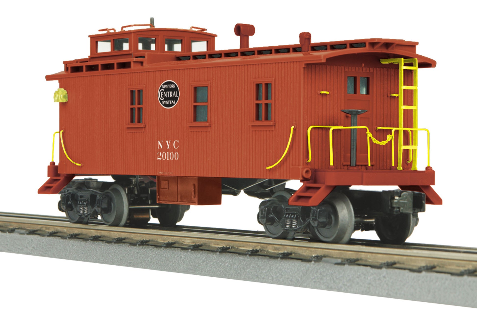 MTH 30-77252 O Gauge New York Central Woodsided Caboose #20100