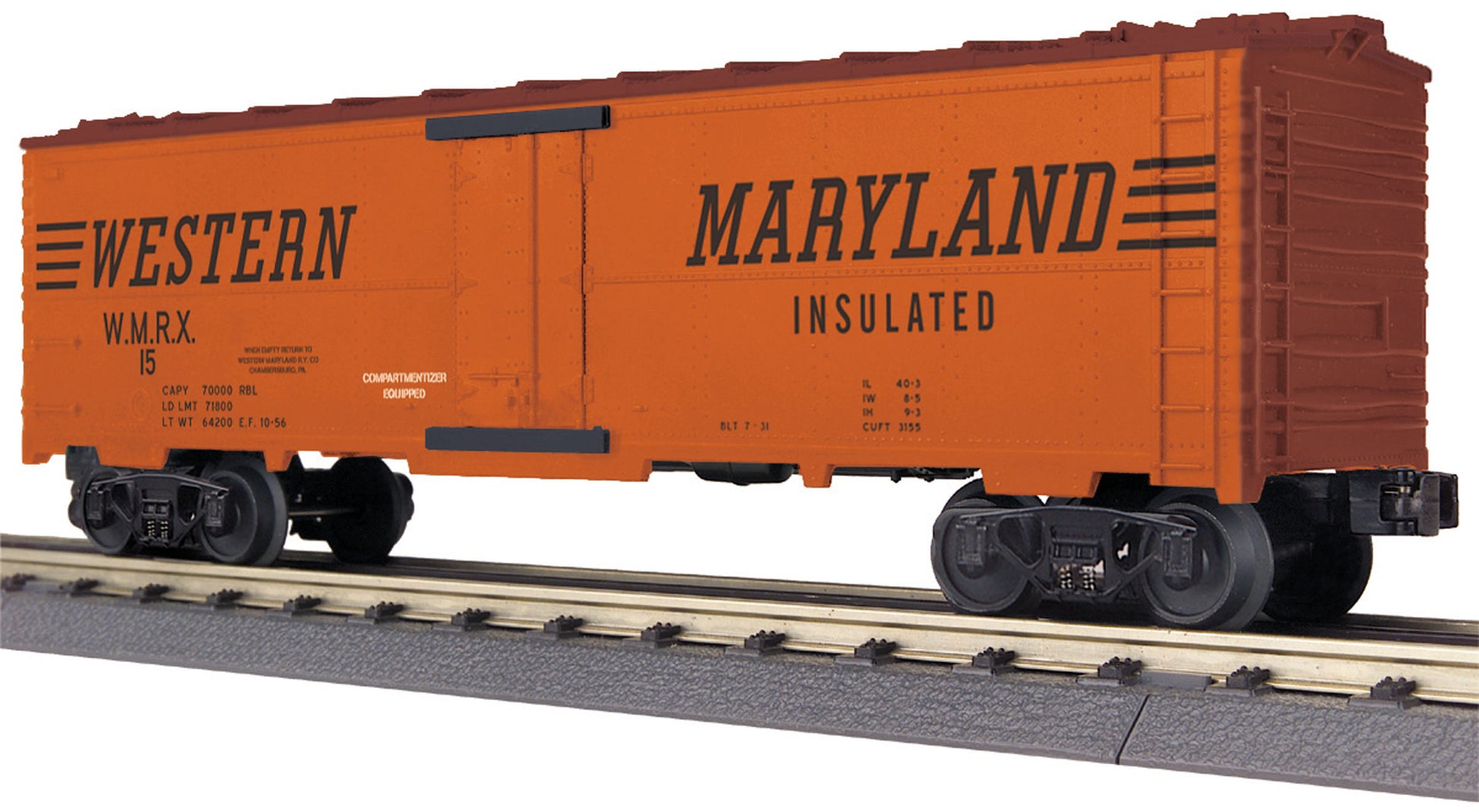 MTH 30-78177 O Western Maryland Modern Reefer