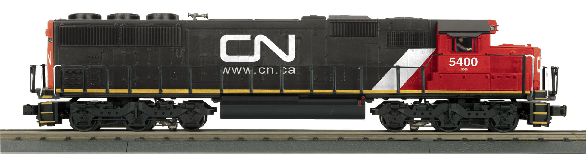 MTH 30-20234-3 Canadian National SD60 Non Powered Diesel Engine #5404