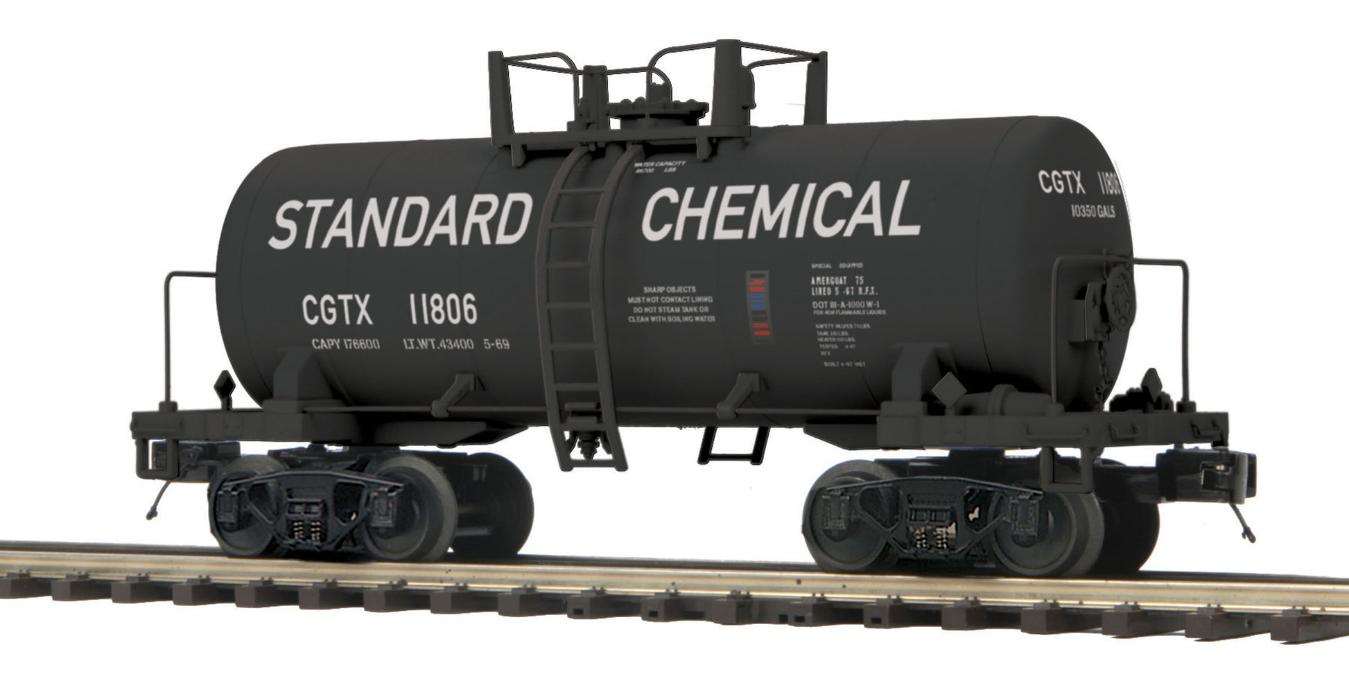 MTH 20-96257 O Standard Chemical 8,000 Gallon Tank