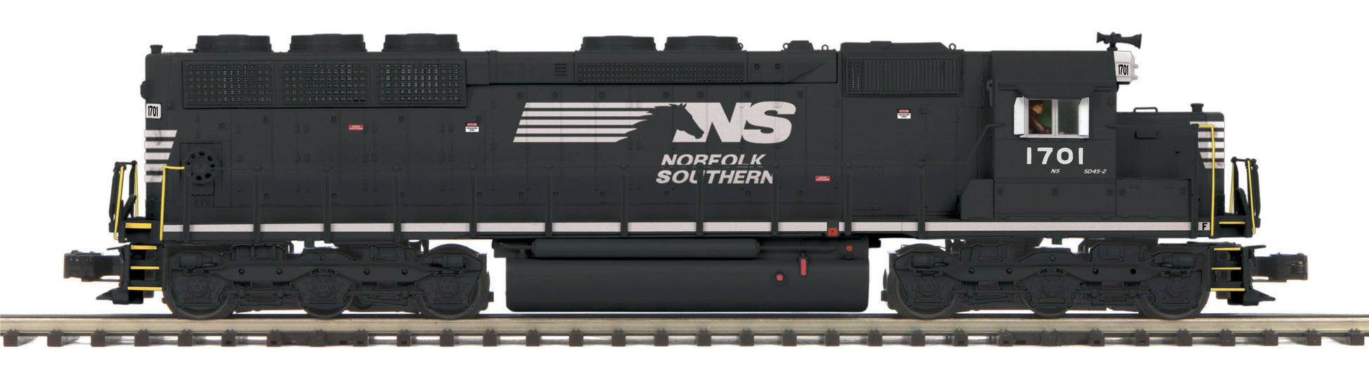 MTH 20-20459-1 Norfolk Southern SD45 Low Hood Diesel Engine w/PS3 #1701