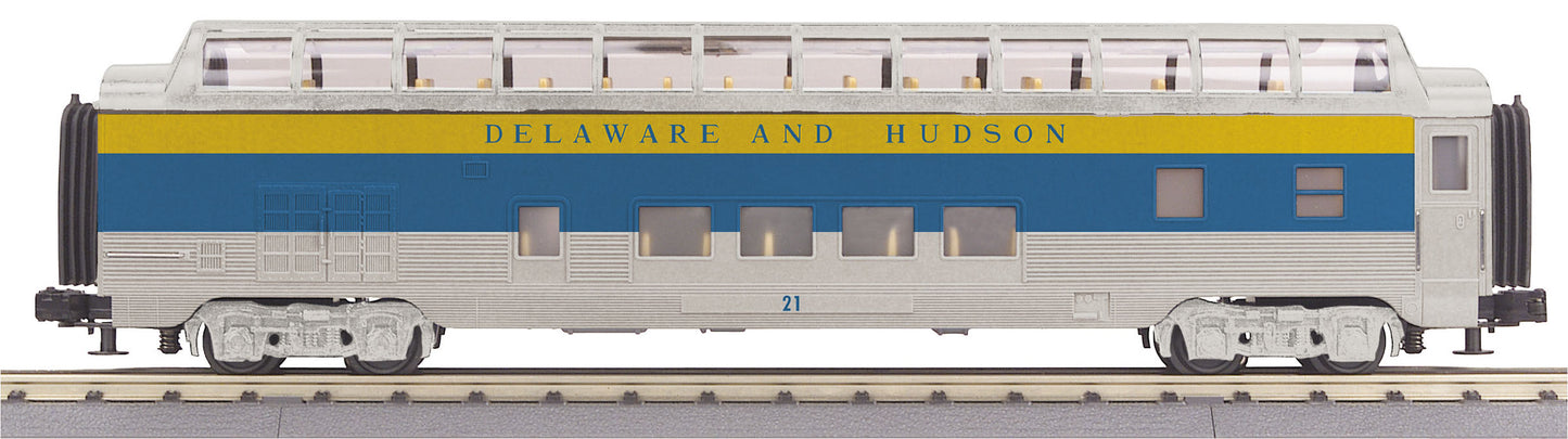 MTH 30-67854 O Delaware & Hudson 60' Streamlined Full Dome