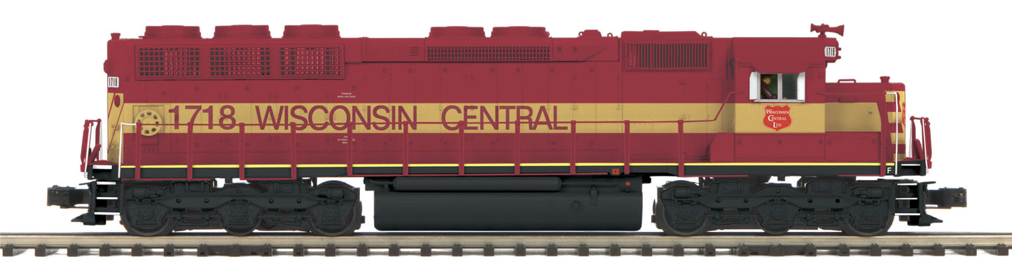MTH 20-20458-1 Wisconsin Central SD45 Low Hood Diesel Engine w/P-S 3.0 #1718