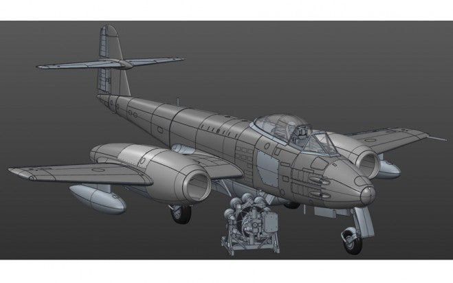 Airfix Products A09182 1:48 Gloster Meteor F.8 Military Aircraft Plane Model Kit