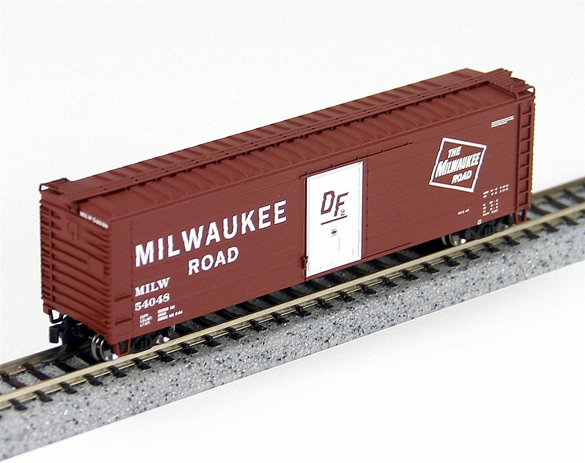 Fox Valley Models 90424 N Milwaukee Road 50' Single-Door Rib-Side Boxcar #54381