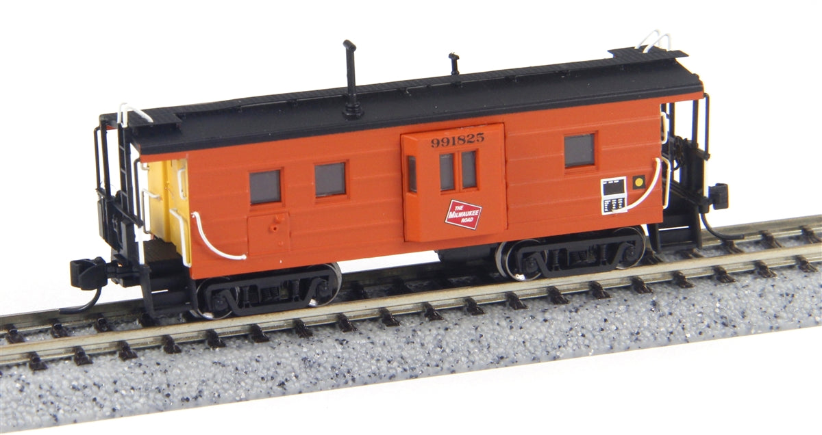 Fox Valley Models 91015 N MILW High-Window Rib-Side Caboose w/Oil Door #991825