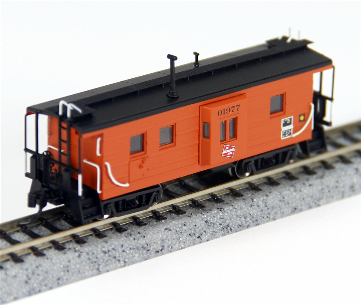 Fox Valley Models 91018 N MILW Low-Window Rib-Side Caboose w/Oil Door #991988