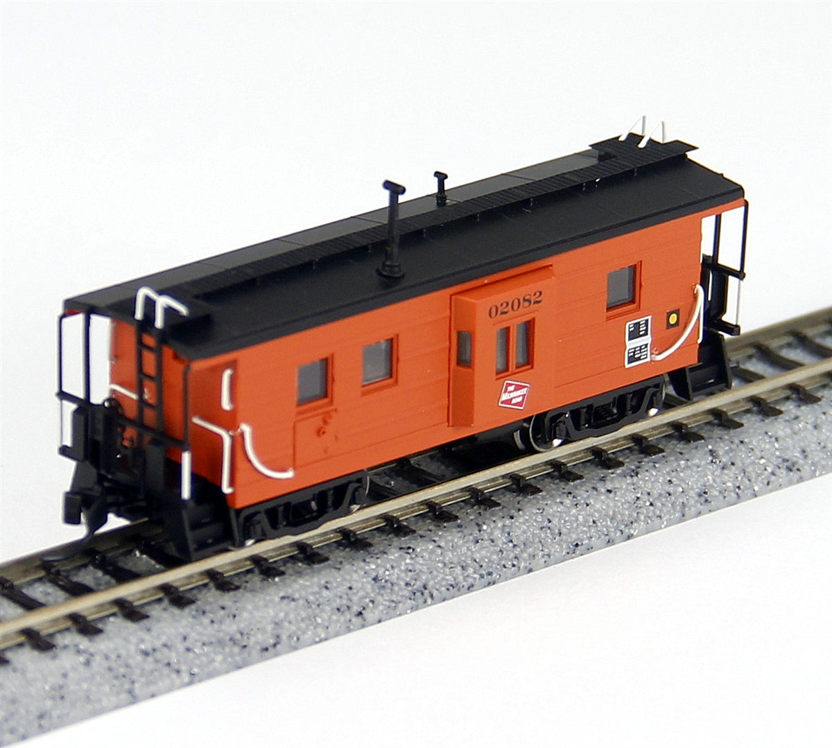 Fox Valley Models 91021 N MILW Low-Window Rib-Side Caboose w/Oil Door #02082