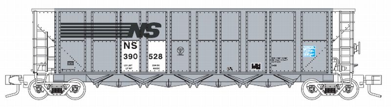 Fox Valley Models 83066 N Norfolk Southern Trinity RD-4 Hopper #6 (Set of 12)