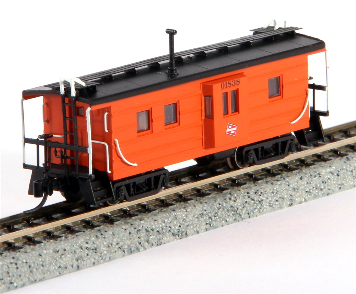 Fox Valley Models 91007 N Milwaukee Rib-Side Low Bay Window Caboose #01970