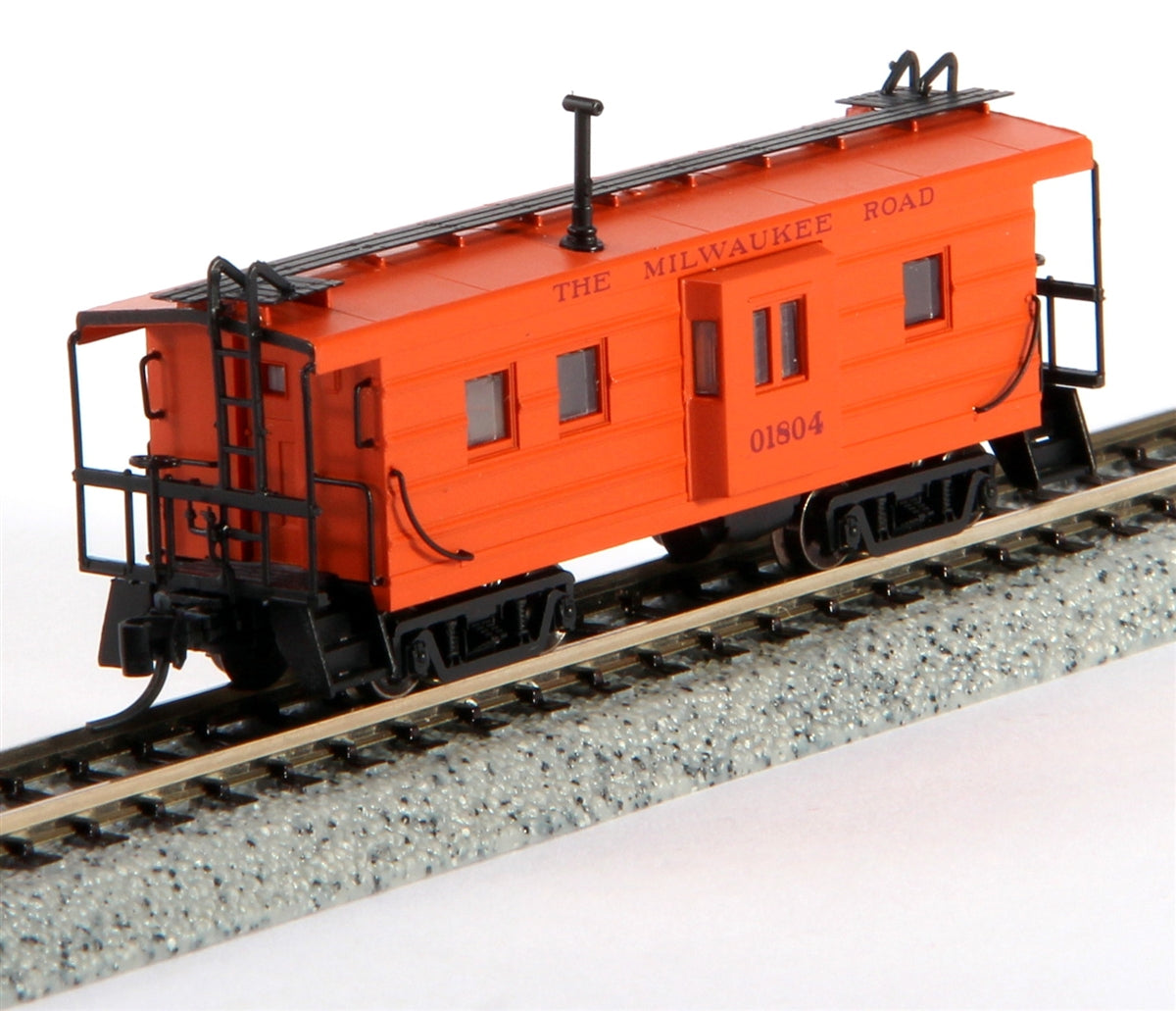 Fox Valley Models 91009 N Milwaukee Rib-Side Low Bay Window Caboose #02065