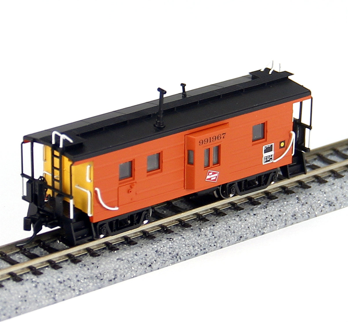 Fox Valley Models 91019 N MILW Low-Window Rib-Side Caboose w/Oil