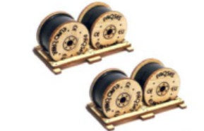 Bachmann 39108 HO Cable Drums Kit (Pack of 2)