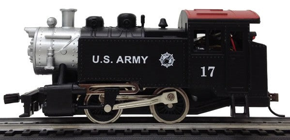 Model Power 96513 HO United States Army 0-4-0 Tank Steam Locomotive (Powered)