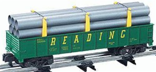 American Flyer 6-48526 S Scale Reading Gondola With Pipes Load #38708