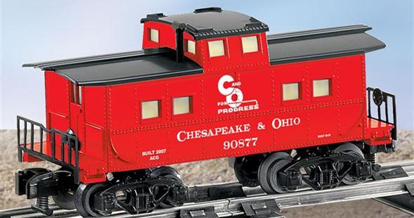 American Flyer 6-48743 S Scale Chesapeake & Ohio Caboose