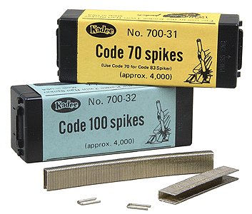 Kadee 392 Code 100 Track Spikes (4000)