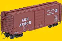 Kadee 5294 HO Ann Arbor 40' PS-1 Boxcar with 8'6 Superior Panel Doors #1281