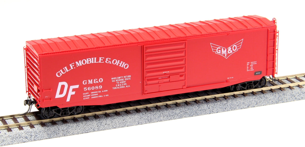 Kadee 6123 HO Gulf Mobile & Ohio Pullman-Standard PS-1 50' Boxcar #56089