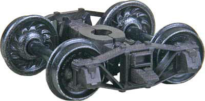 Kadee 1583 HO Arch Bar HGC Caboose Trucks Leaf Spring Truck 33 C88 Rib Wheels