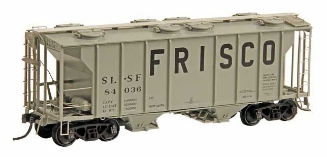 Kadee 8042 HO St. Louis-San Francisco PS-2 2-Bay Covered Hopper #84036