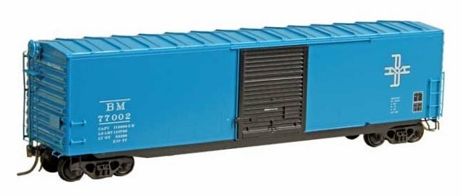 Kadee 6024 HO Boston & Maine 50' PS-1 Boxcar with 9' Door #77002