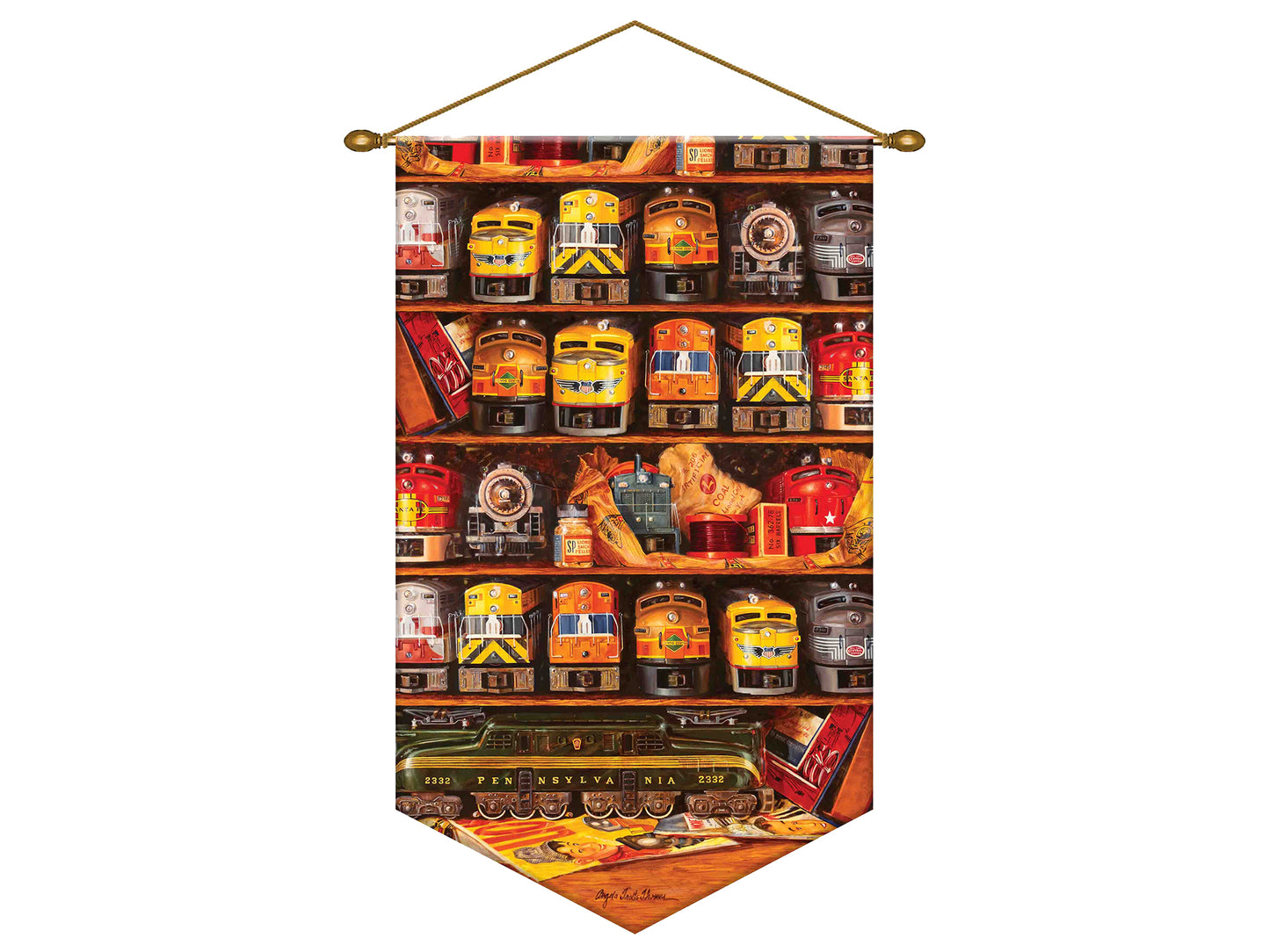 Lionel 9-42030 Well Stocked Shelves Wall Hanging