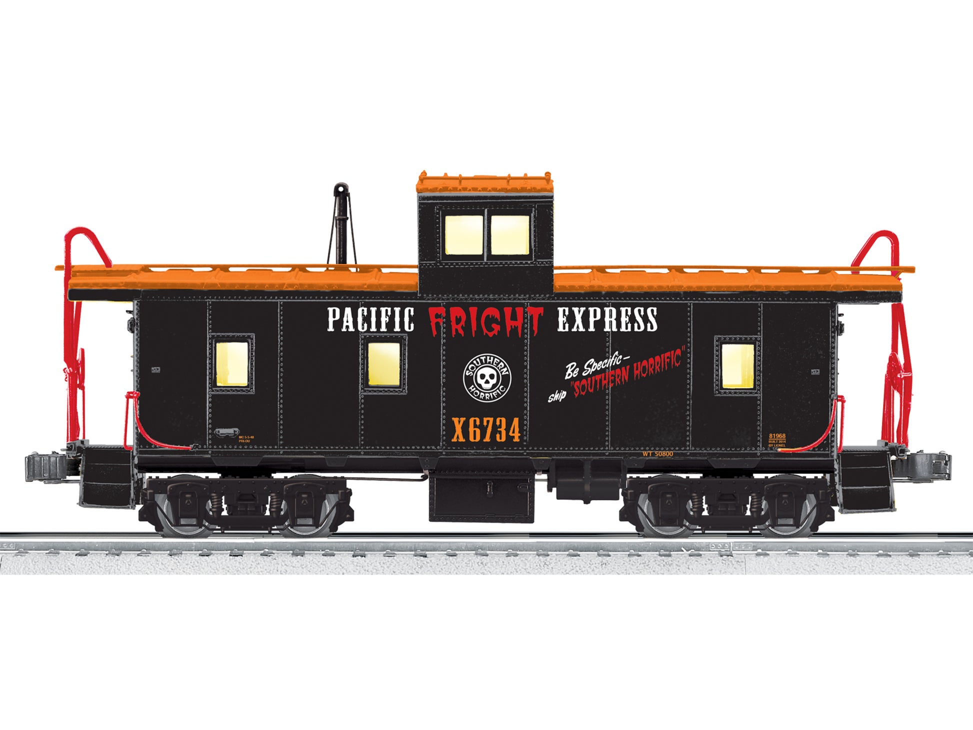Lionel 6-81968 O Pacific Fright Express Scale Ca-4 Caboose