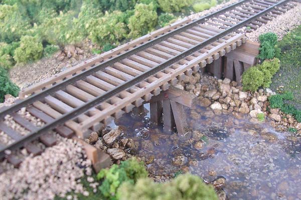 B.T.S. 7142 S Laser Cut Wood Cheat Run Trestle Kit