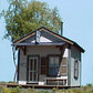 B.T.S. 17233 O Scale Cabin Creek Post Office Craftsman Building Kit