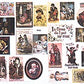B.T.S. 20908 HO Color Poster Set Turn of the Century Children