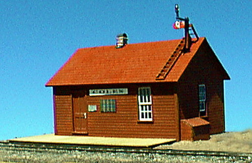 B.T.S. 27124 HO East Broad Top Coles Station Building Kit