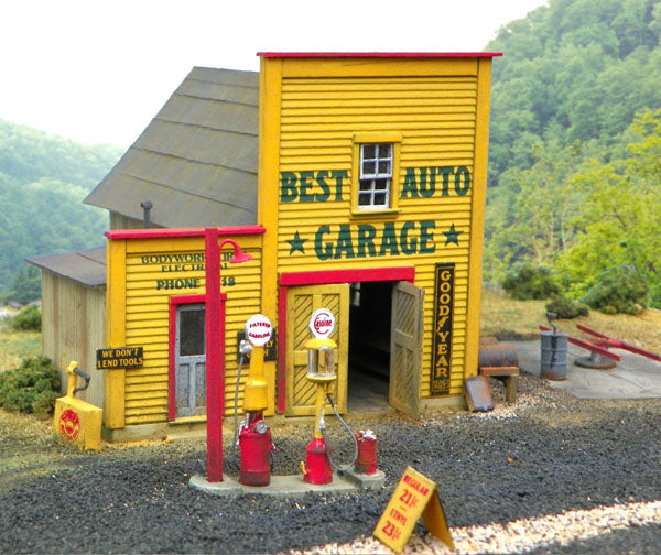 B.T.S. 27415 HO Best Auto Garage - Goin' Home Series