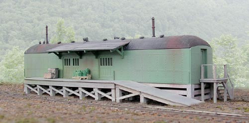 B.T.S. 27511 HO Scale Signal Maintainer's Storage Laser Cut Wood Kit