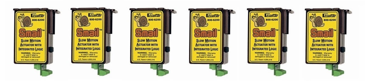 Circuitron 6206 Smail™ Signal/Accessory Actuator w/Internal Drivers (Pack of 6)