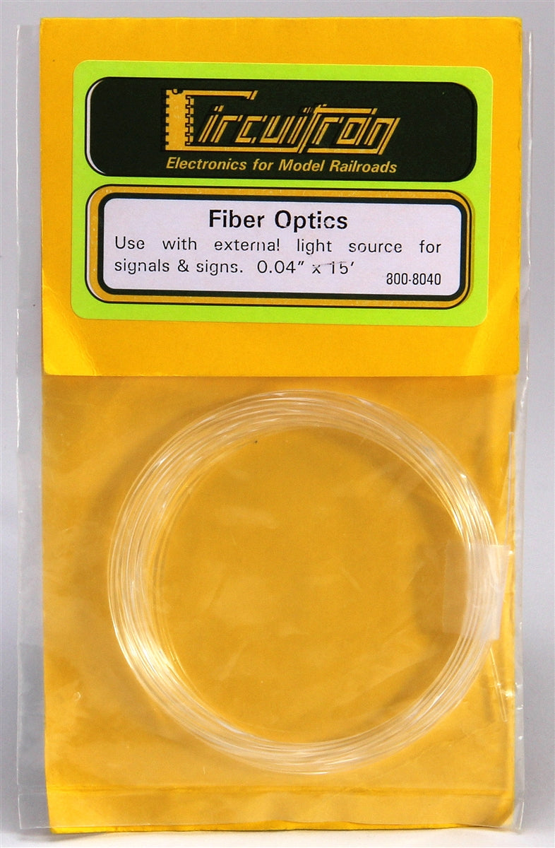Circuitron 8040 HO Fiber Optics .04 Diameter 15'