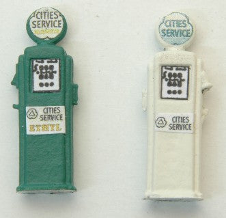 JL Innovative Design 582 HO Cities Service Deluxe Custom Gas Pumps (Pack of 2)