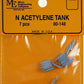 Micro Engineering 80-148 N White Metal Castings Acetylene Tanks (Pack of 7)