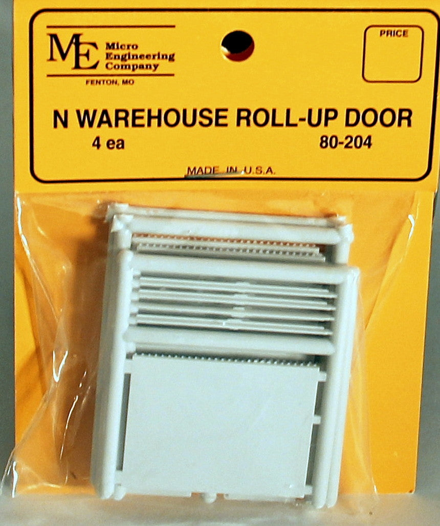 Micro Engineering 80-204 N Warehouse Roll-Up Door (Pack of 4)