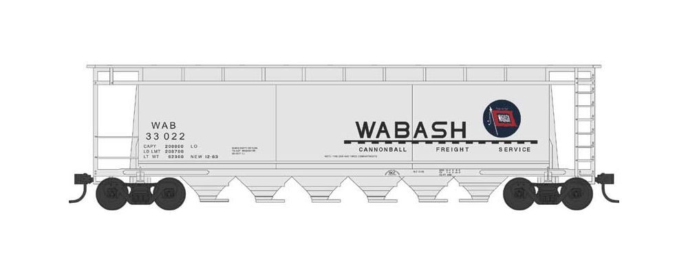 Bowser 38168 N Wabash Cylindrical Hopper #33028