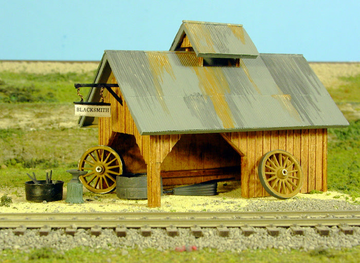 Sequoia Scale Models 4010 HO Blacksmith Shop Kit