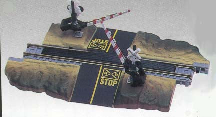 Life Like 7210 N Scale Operating Dual Crossing Gate