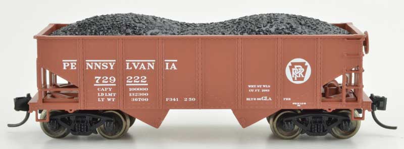 Bowser 38184 N PRR Circle Keystone RTR GLa Cylindrical Hopper #729260