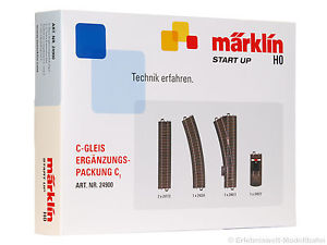 Marklin 24900 HO C1 C Track Extension Set
