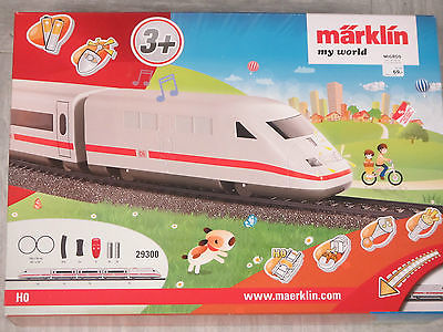 Marklin 29300 My World ICE Battery Operated HO Gauge Electric Starter Train Set