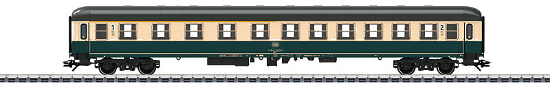 Marklin 43932 HO German Federal Railroad DB Type ABm 225 Passenger Car