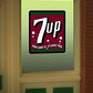 Miller Engineering 8945 HO/O 7up Window Sign